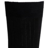 Les fils d'Ecosse - chaussettes homme - coton noir