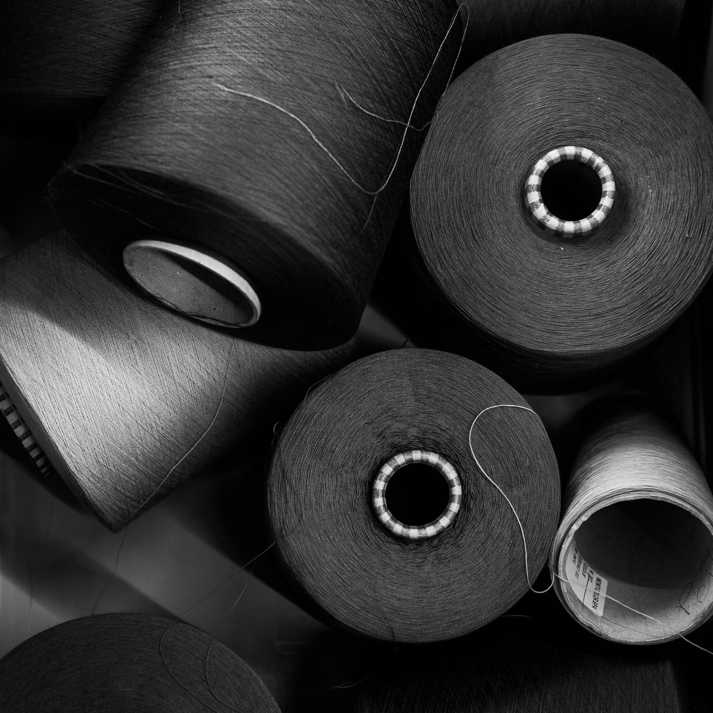 fabrication de chaussettes dans l'atelier Maison broussaud