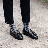 Les Tartan navy