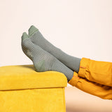 Les Caviar - chaussettes homme - coton kaki