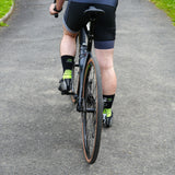 Cycling socks black/yellow
