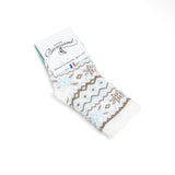 Blue-ecru Snowflakes - Baby