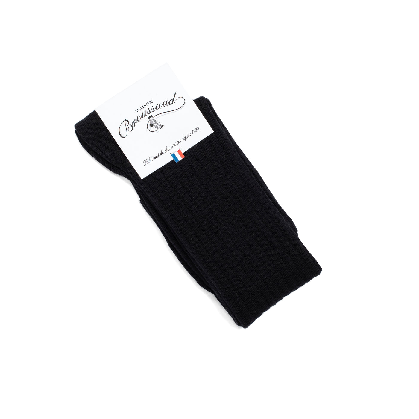 High unies - women's socks - black cotton