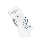 Les Bancs de poissons - chaussette homme - coton écru