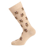 Les Cavaliers - chaussettes homme - coton granit