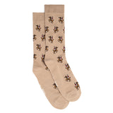 Les Cavaliers - chaussettes homme - coton granit