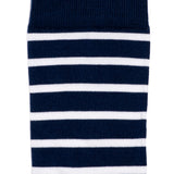 The sailor's shirt - men's socks - blue cotton