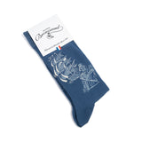 Le Marin - chaussette homme - coton denim