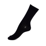 Les Côtes - chaussette femme - coton noir