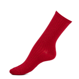Armor-lux x Maison Broussaud ribbed socks - women's socks - red cotton