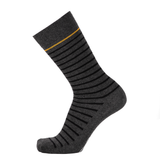 Les marinières Armor-lux x Maison Broussaud - chaussettes homme - coton anthracite jaune