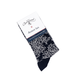 Armor-lux x Maison Broussaud Corail - women's socks - navy cotton
