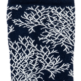 Armor-lux x Maison Broussaud Corail - women's socks - navy cotton