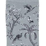 Les tropiques - chaussettes femme - coton gris