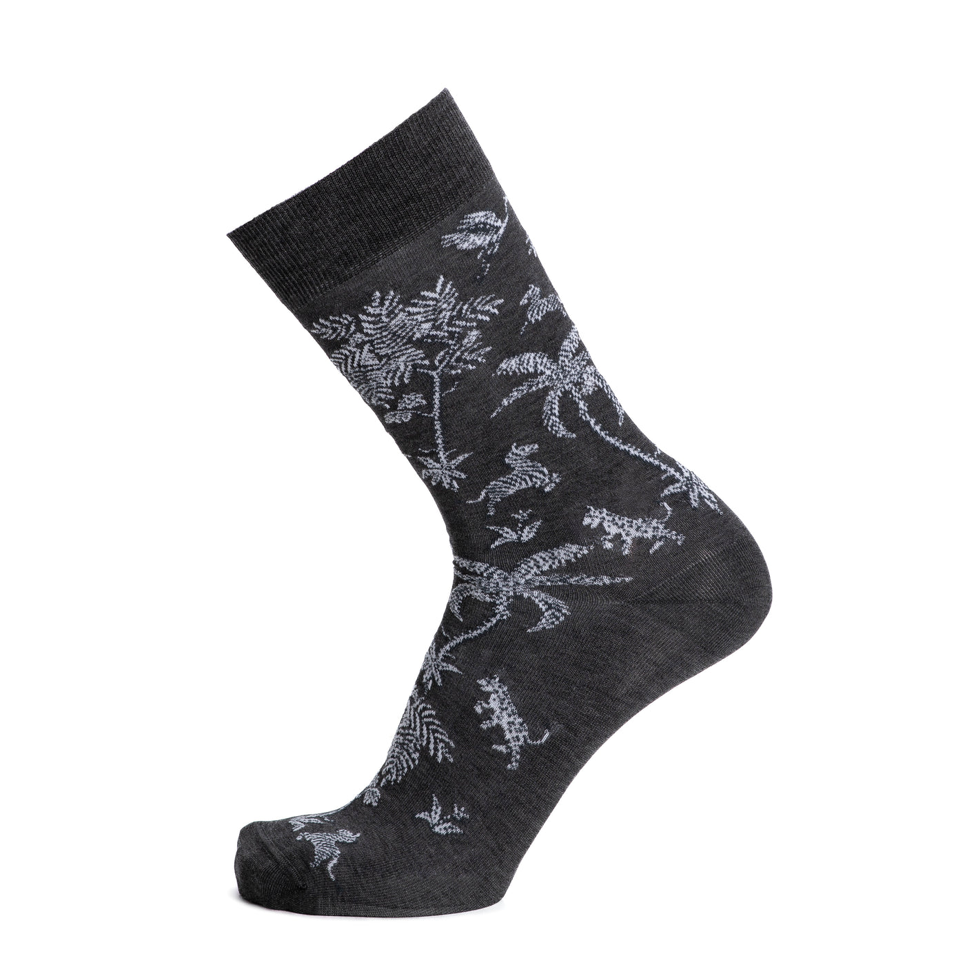 Savannah - men's socks - anthracite cotton