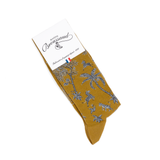 Savannah - men's socks - olive cotton