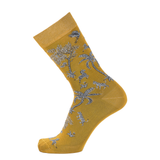 Savannah - men's socks - olive cotton