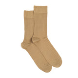 Scottish thread - men's socks - beige cotton