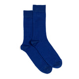 Scottish thread - men's socks - blue cotton