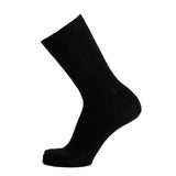 Les fils d'Ecosse - chaussettes homme - coton noir