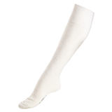 Seigaiha socks - women's - ecru merino wool