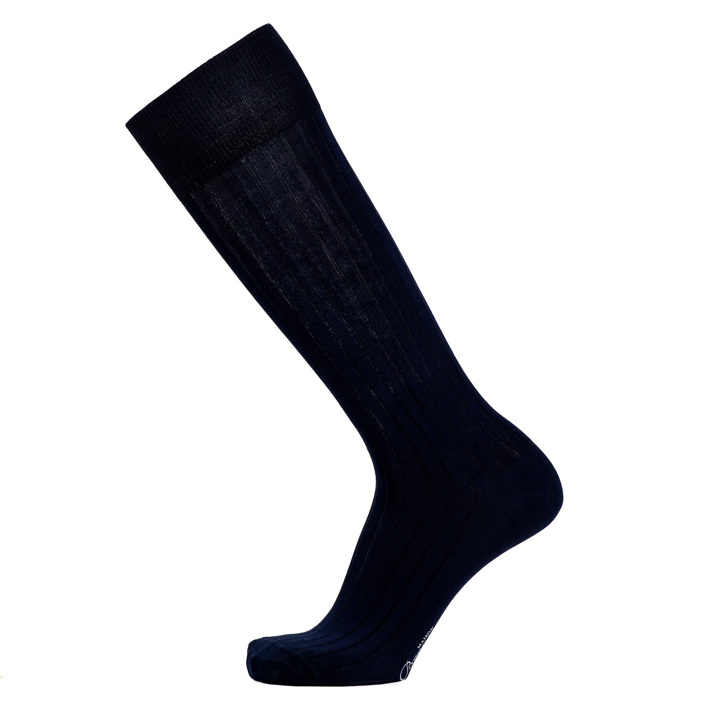 The Thread of Scotland - Men's Socks - Mercerized Cotton Navy Blue