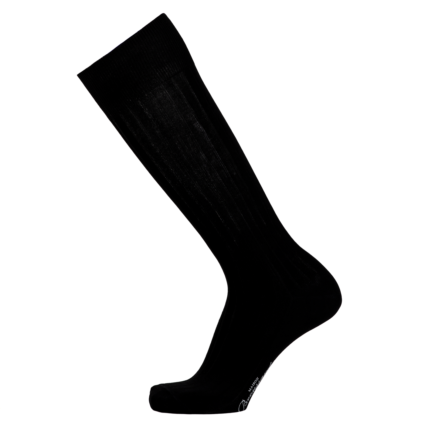 The Thread of Scotland - Men's Socks - Black Mercerized Cotton