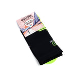 Cycling socks black/yellow