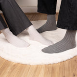 Les Côtes - chaussette homme - coton gris