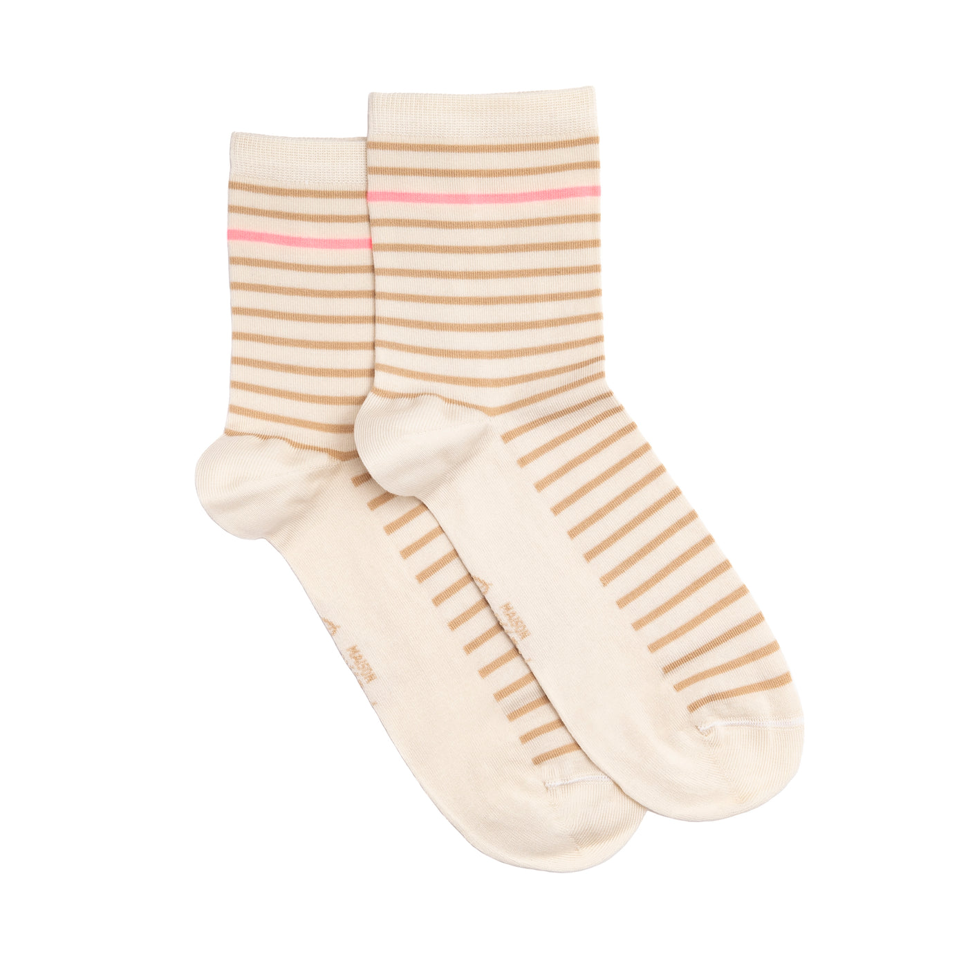 Sailors - women's socks - ecru cotton