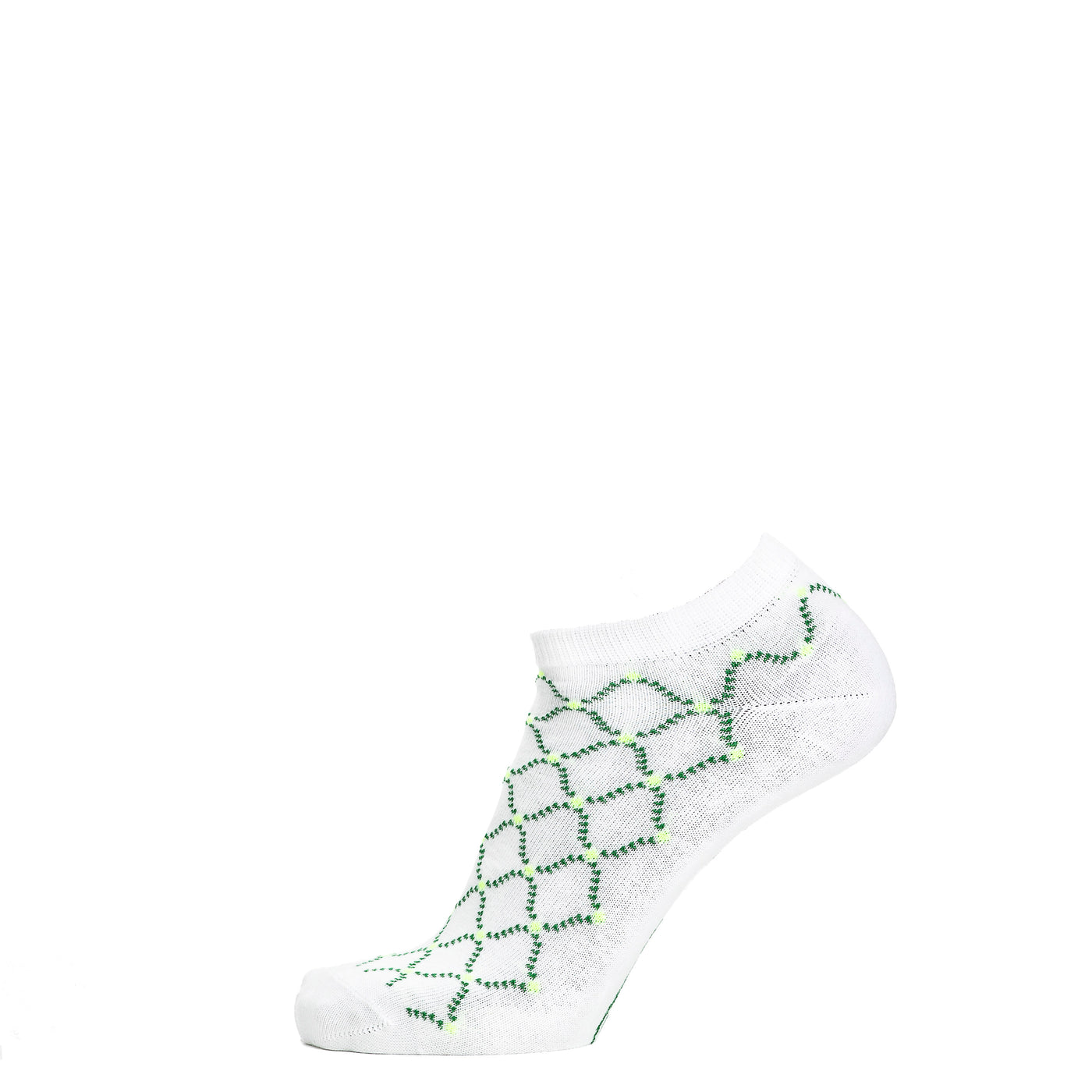 Invisible Arabesques - Men's Socks - Ecru Cotton
