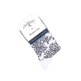The "Corail" Armor-lux x Maison Broussaud - women's socks - white cotton