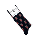 Blason - chaussettes homme - coton marine