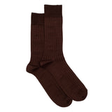 Scottish thread - men's socks - red cotton