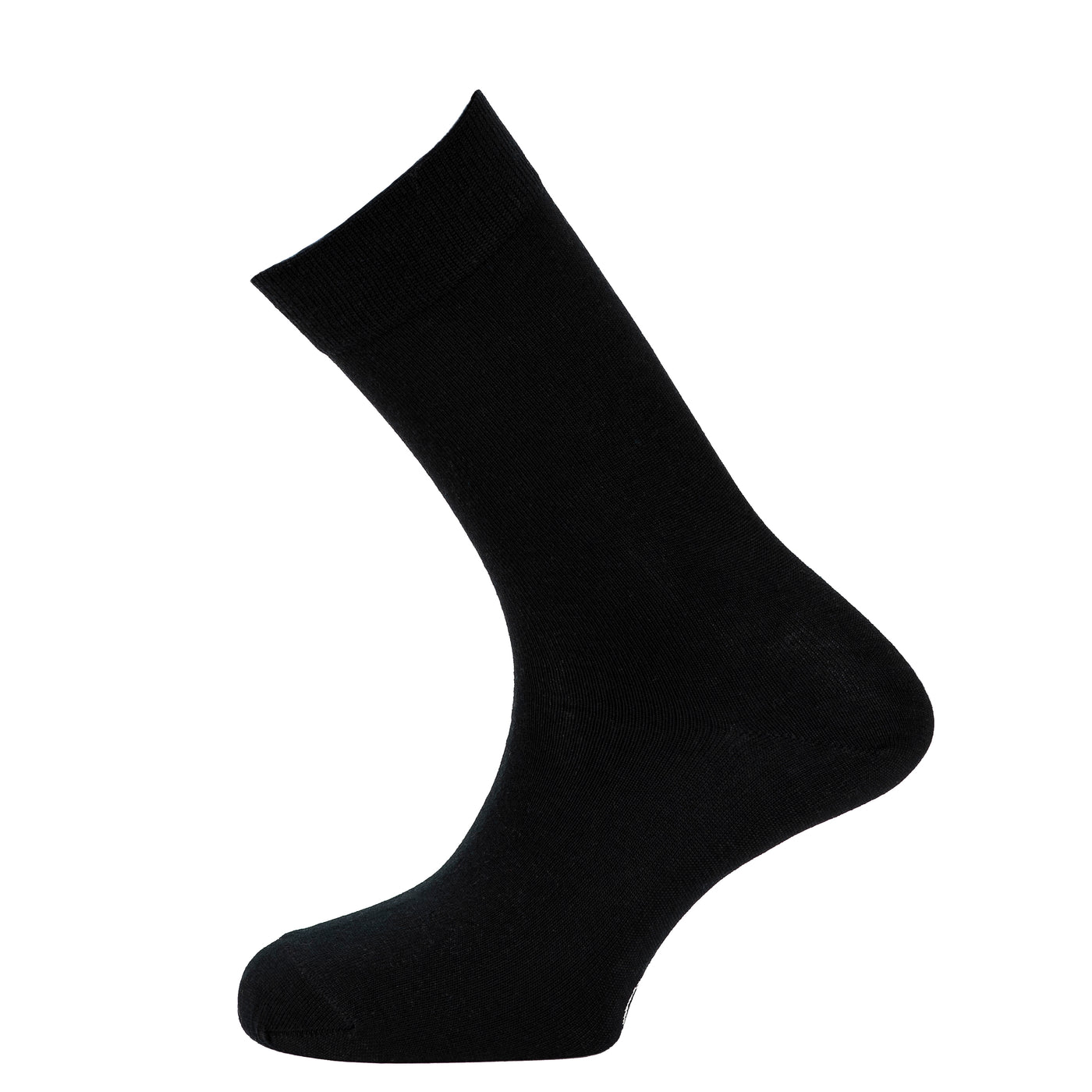 Les Intemporelles - chaussettes homme - laine noir
