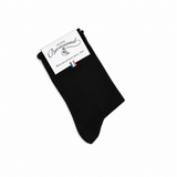 La roulottée - chaussettes femme - coton noir