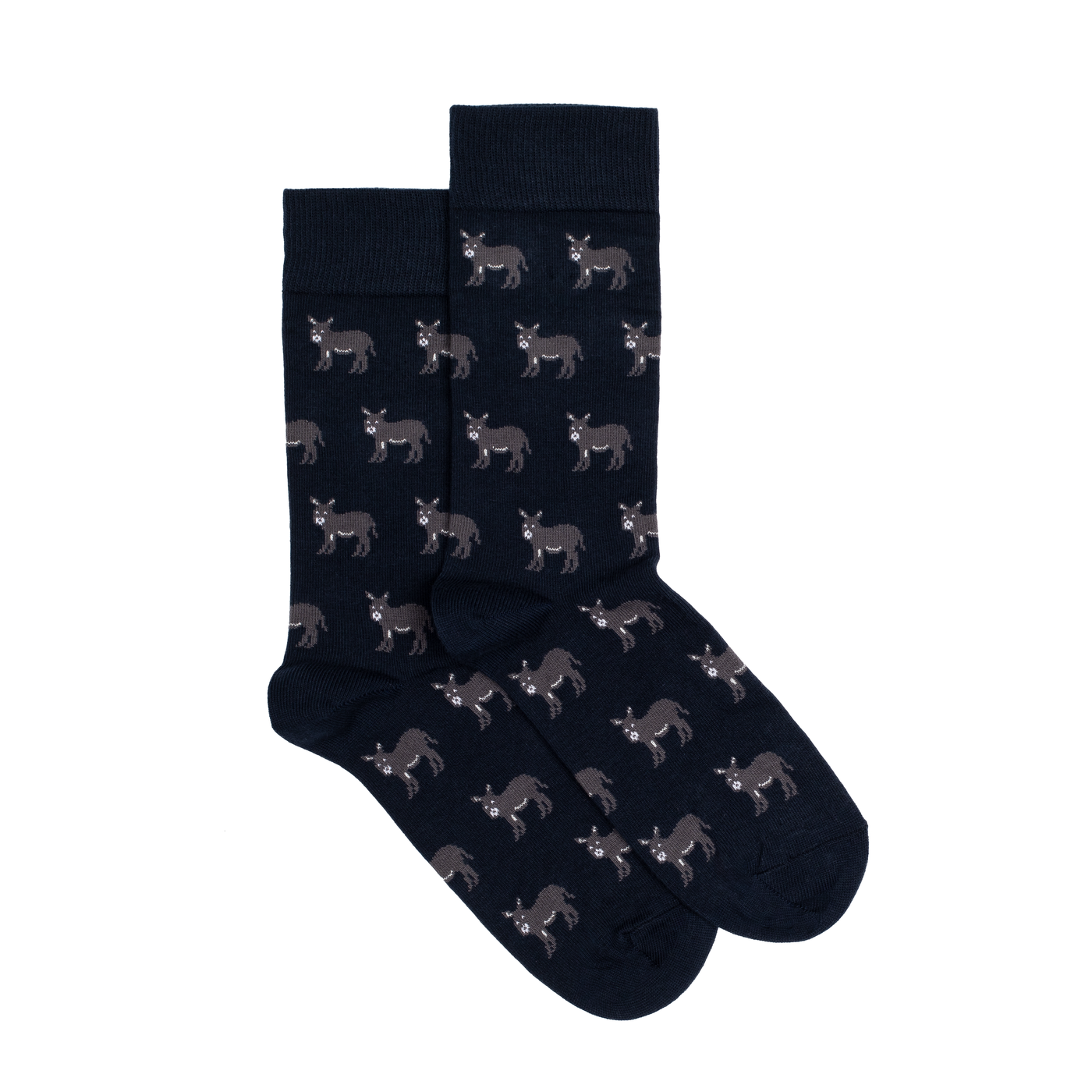 Les Anes - chaussettes homme - coton marine