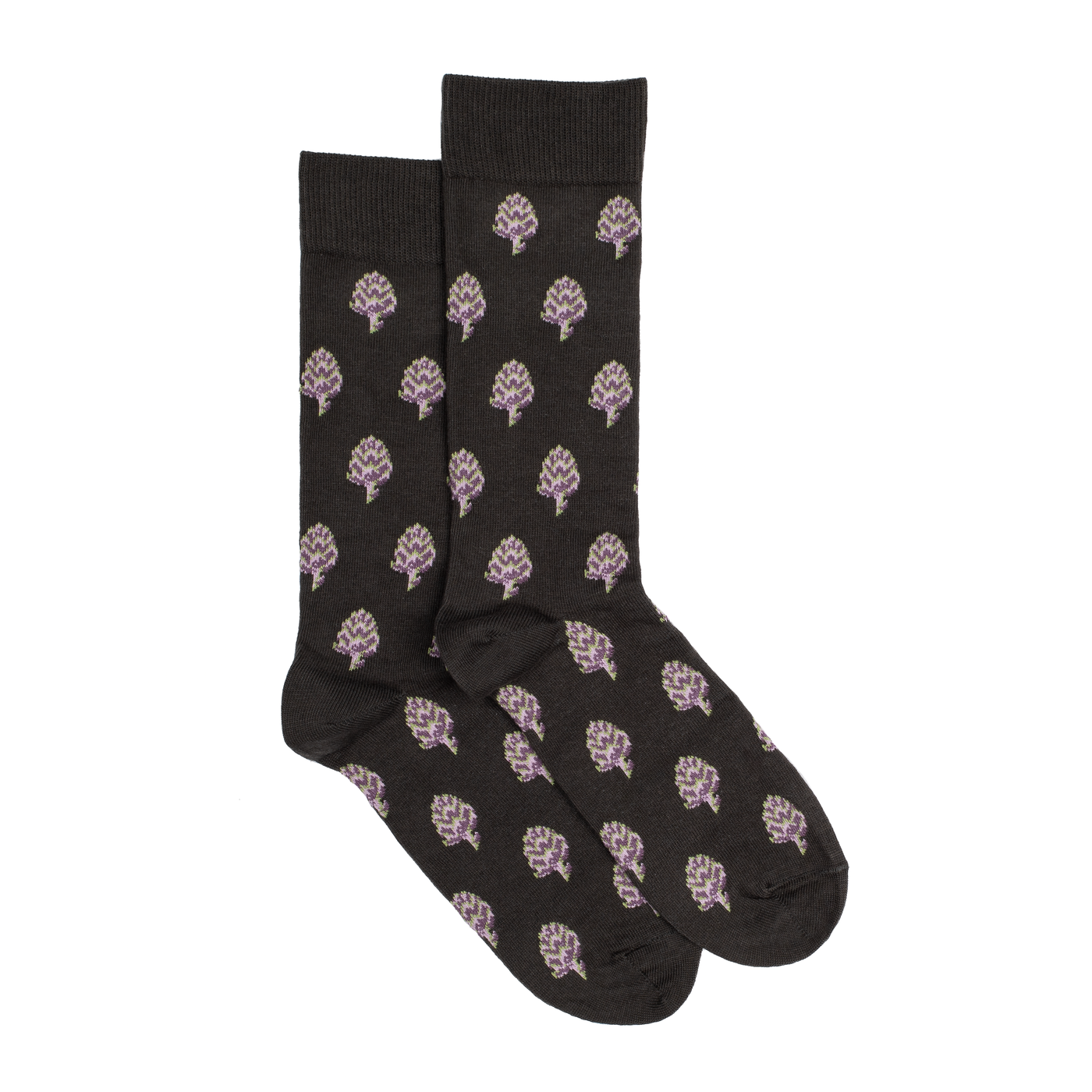Les Artichauts - chaussettes homme - coton kaki