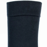 Plain navy socks