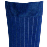 Scottish thread - men's socks - blue cotton