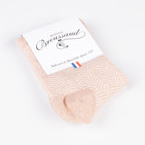 Les chevrons pink