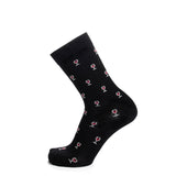 Les Epicuriens 2 - chaussettes homme - coton noir