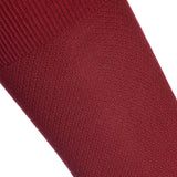 Les Mailles Piquées - chaussettes homme - coton bordeaux