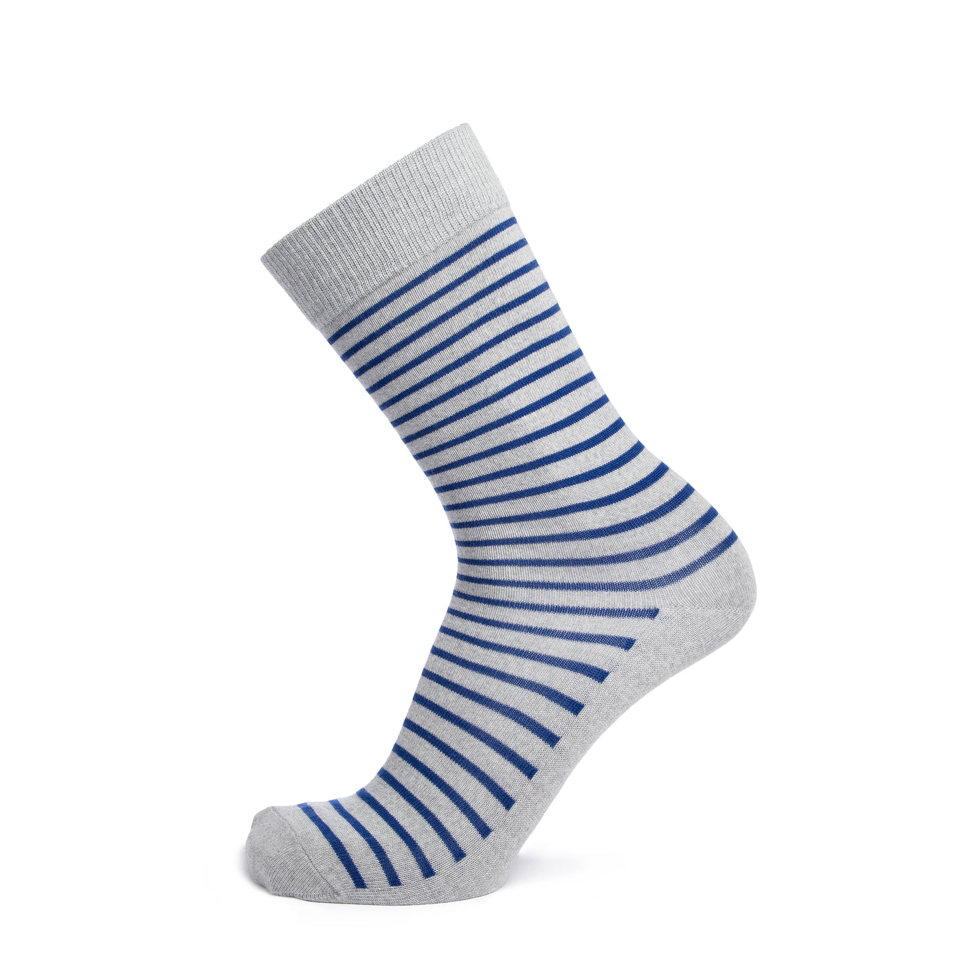 Marinière - chaussettes homme - laine grise