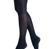 Collant uni opaque marine 60D