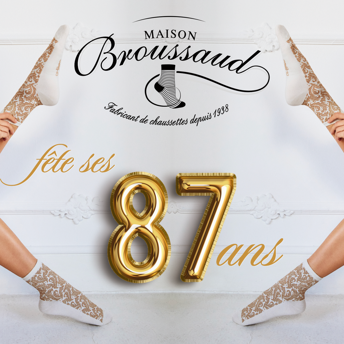 1938 - 2025: 87 years of passion for our socks made in France