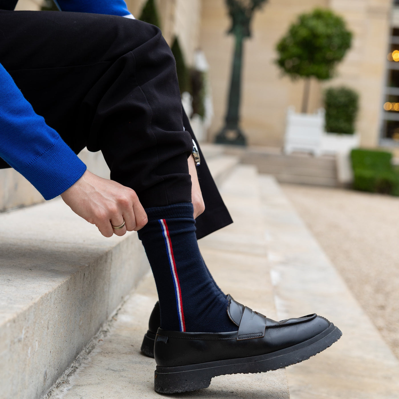 Nouveauté de notre collection Élysée : le modèle Baguette Bleu Blanc Rouge