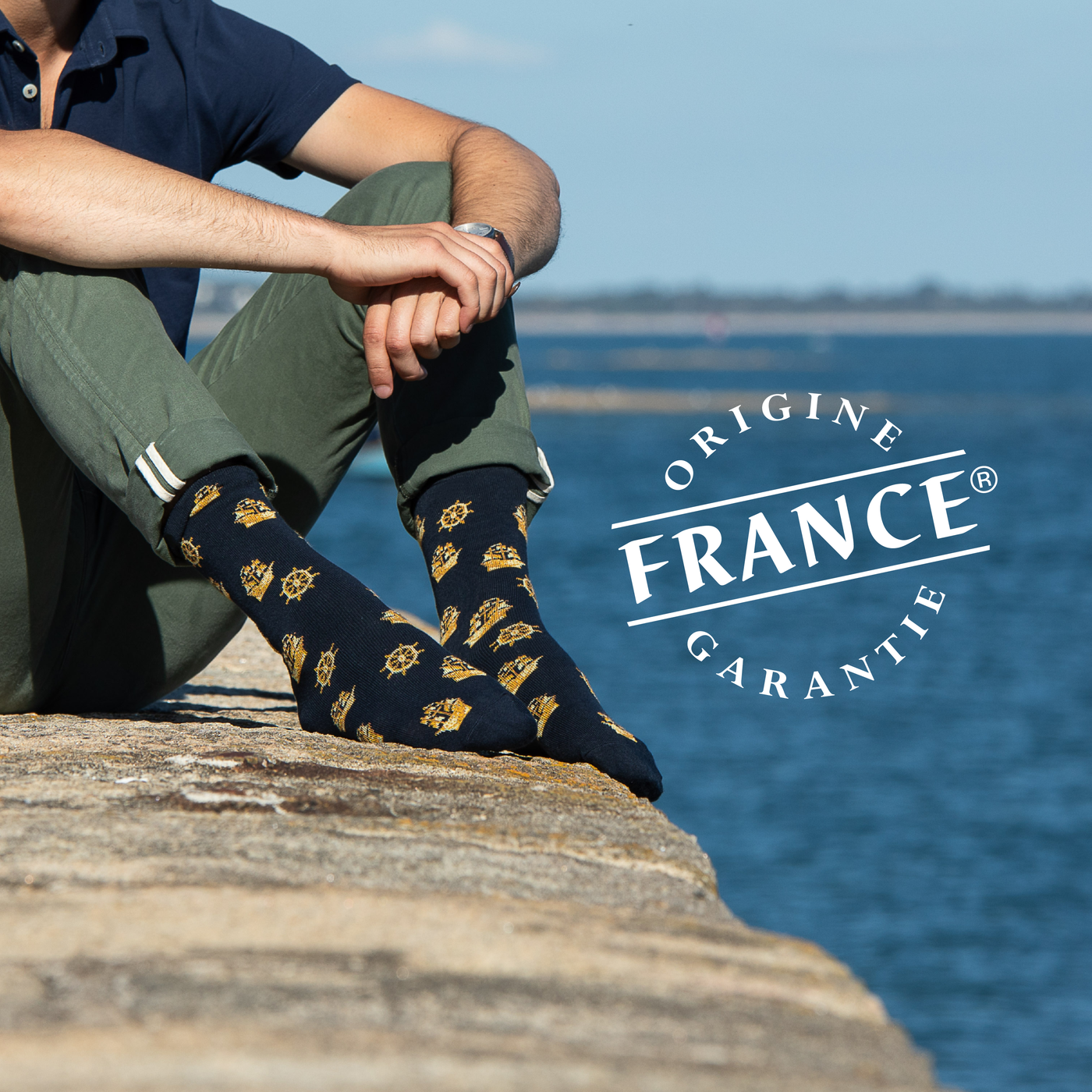 Chaussettes Label Origine France Garantie : l'exigence de qualité fabriquée en France