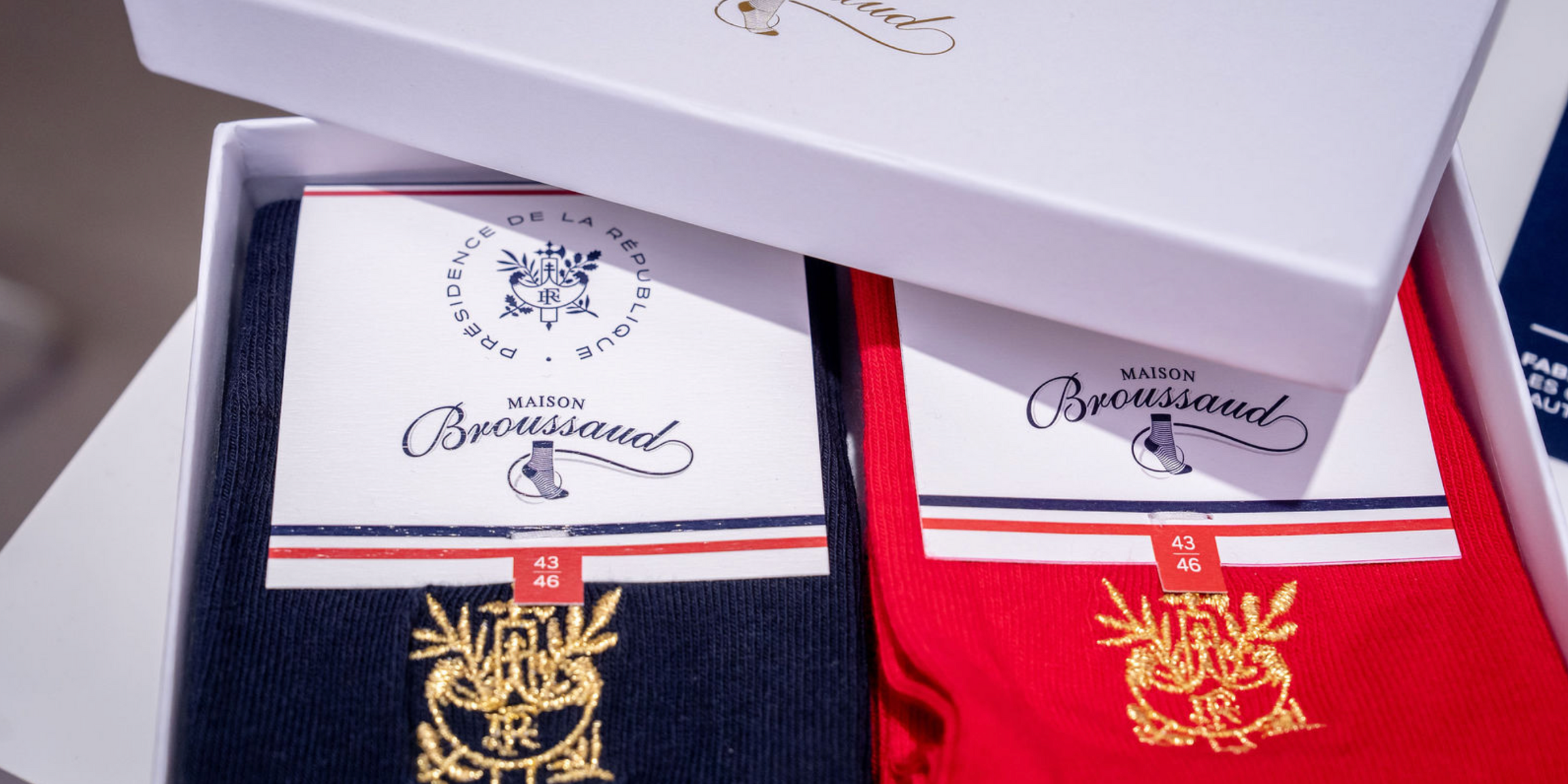 Elysée x Maison Broussaud socks