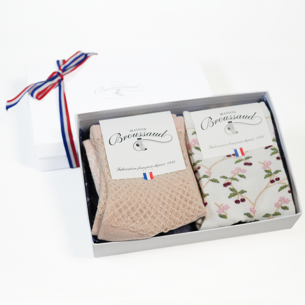 Coffret de chaussettes femme - Les Cerises